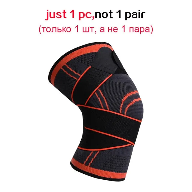 1 Piece Of Sports  Compression Knee Brace Elastic Support Pads