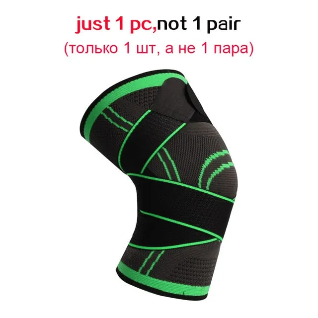 1 Piece Of Sports  Compression Knee Brace Elastic Support Pads