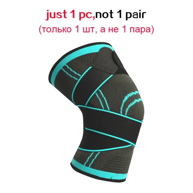 1 Piece Of Sports  Compression Knee Brace Elastic Support Pads