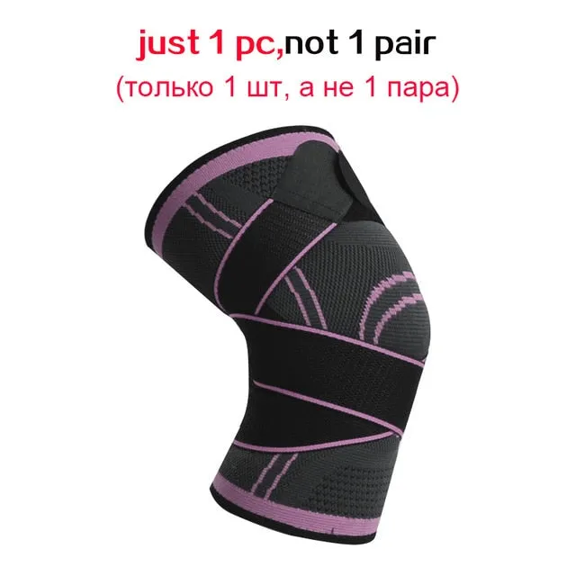 1 Piece Of Sports  Compression Knee Brace Elastic Support Pads