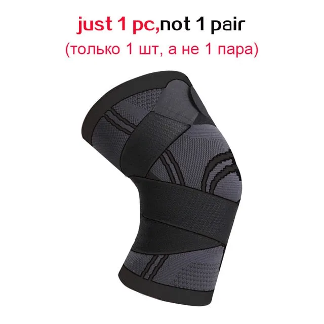 1 Piece Of Sports  Compression Knee Brace Elastic Support Pads