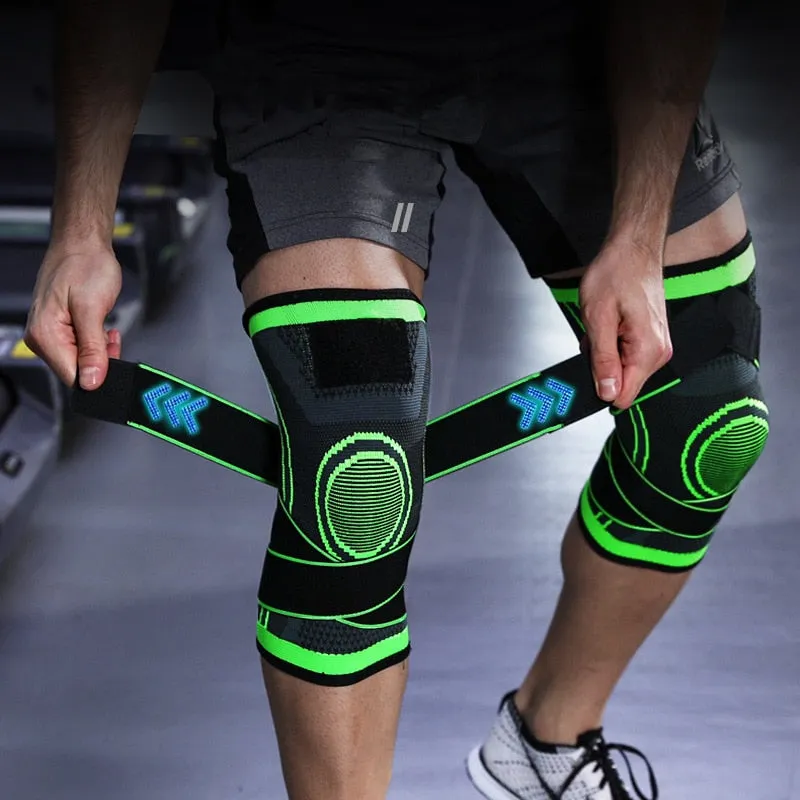 1 Piece Of Sports  Compression Knee Brace Elastic Support Pads