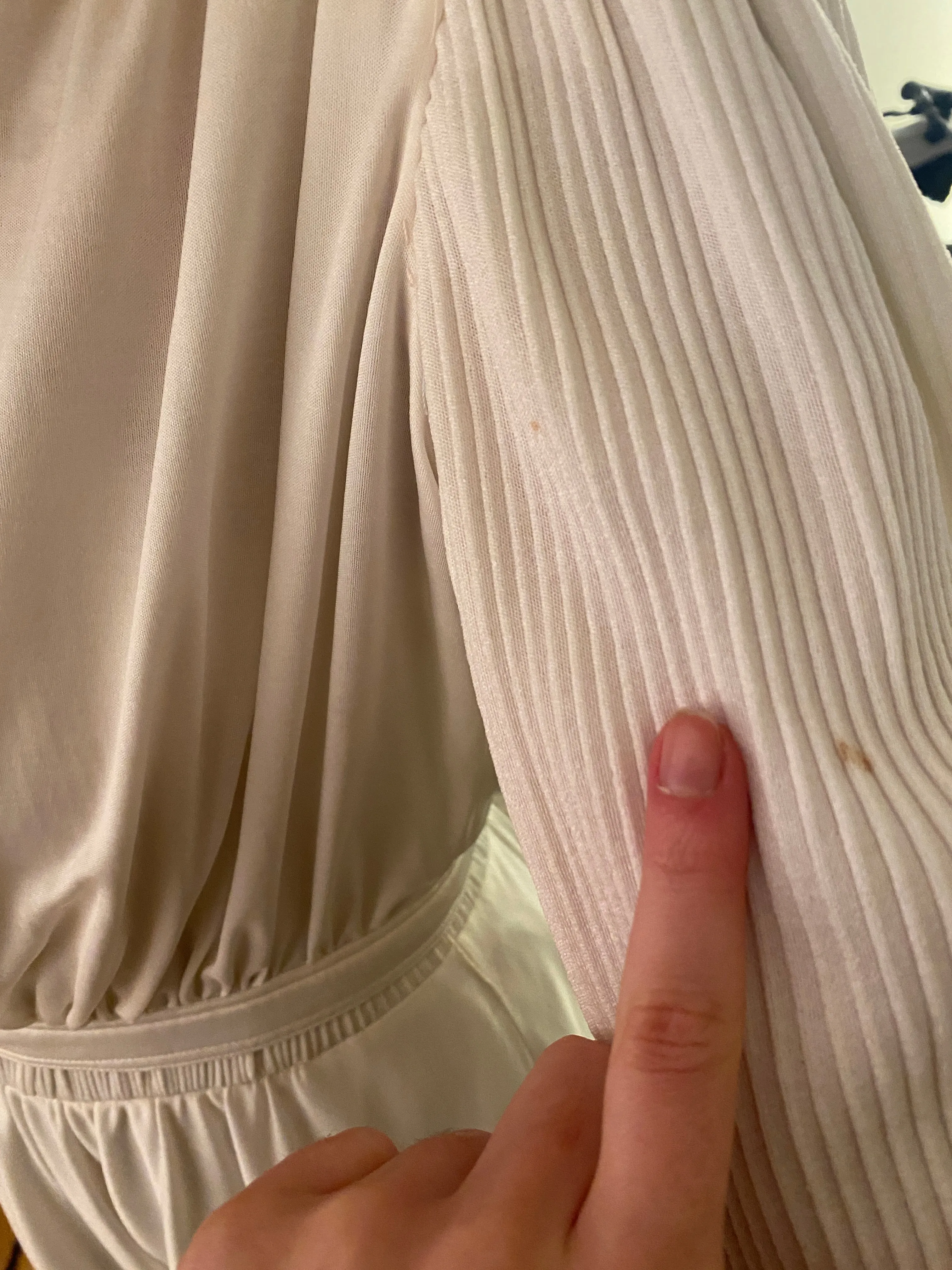 1970s French Haute Couture White Jersey Dress and Jacket