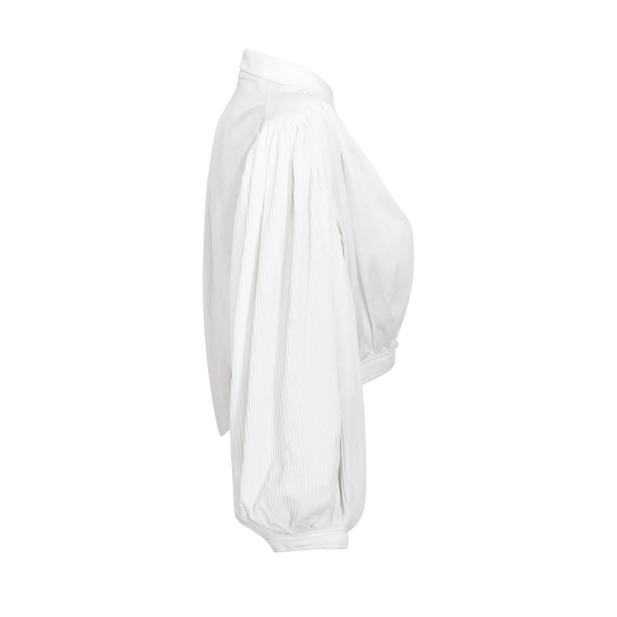 1970s French Haute Couture White Jersey Dress and Jacket
