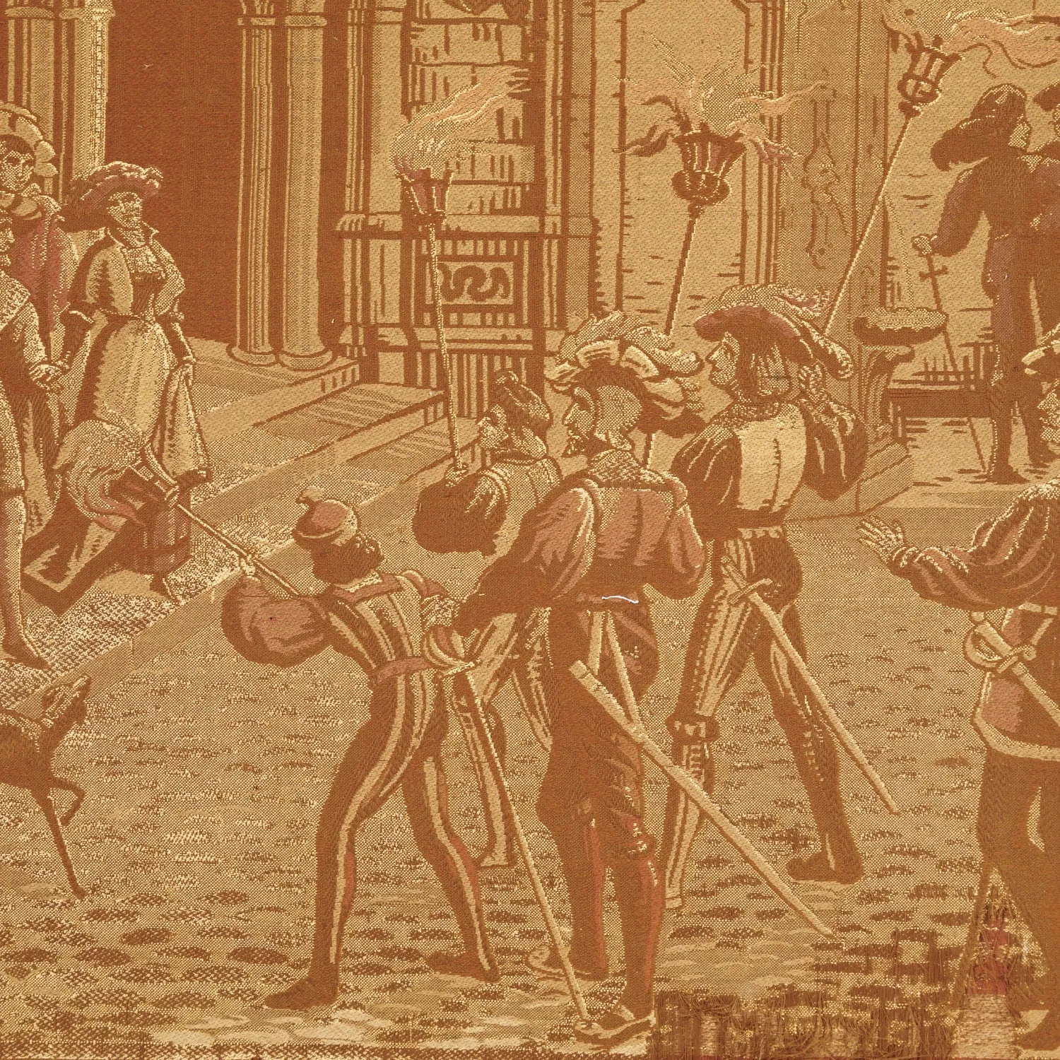19th Century French Tapestries Depicting Life of French Nobility, Set of 4