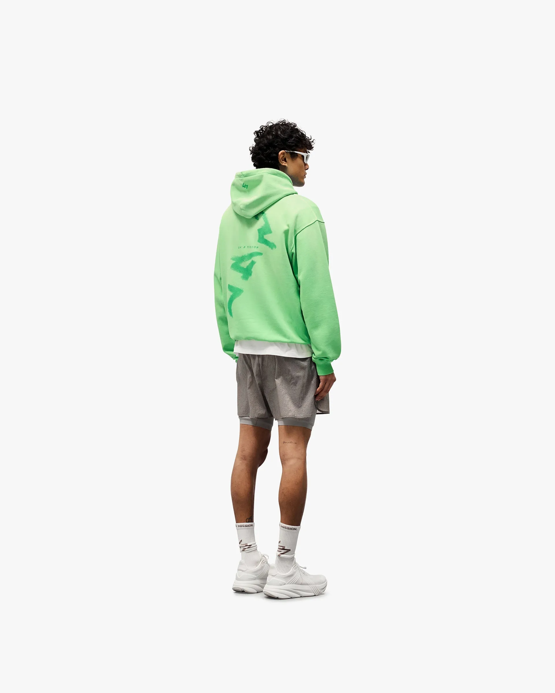 247 Contour 2-In-1 Run Shorts - Titanium