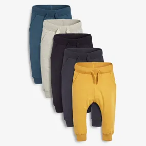 5 Pack Joggers (3mths-6yrs)