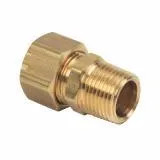 7/8" OD FLARE X 3/4" MIP BRASS CONNNECTOR