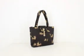 80s Chinese Silk Small Handbag