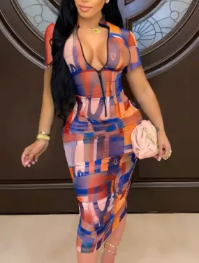 Abstract Dress