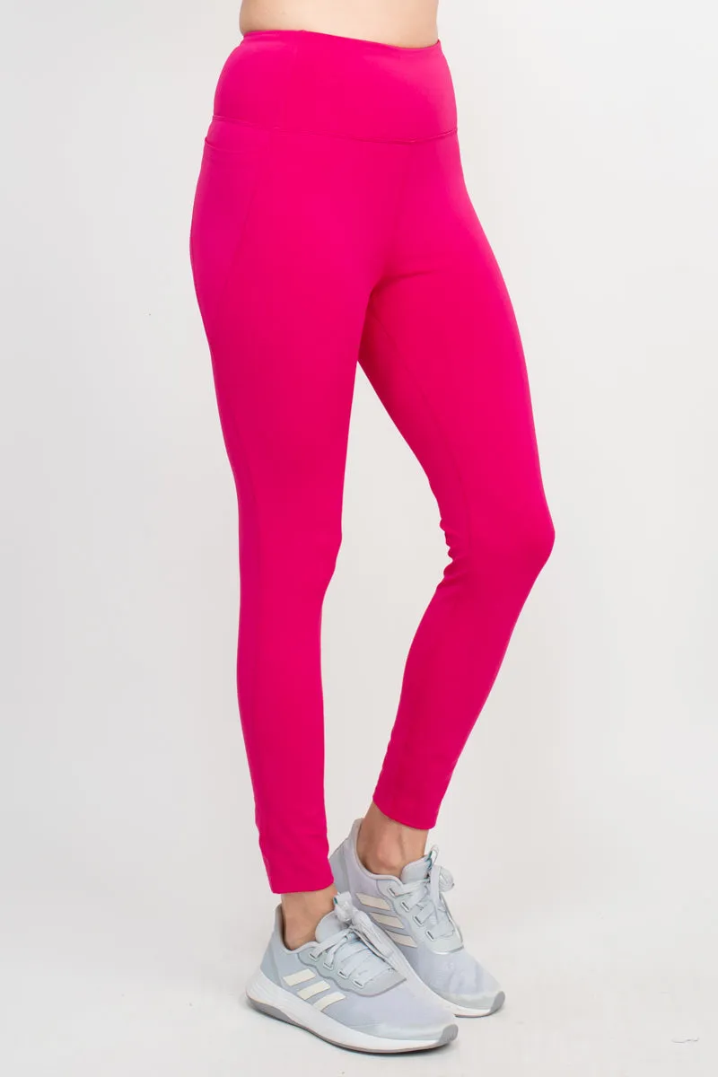Activology Mid Waist 7-8 Interlock Legging with Side Pocket