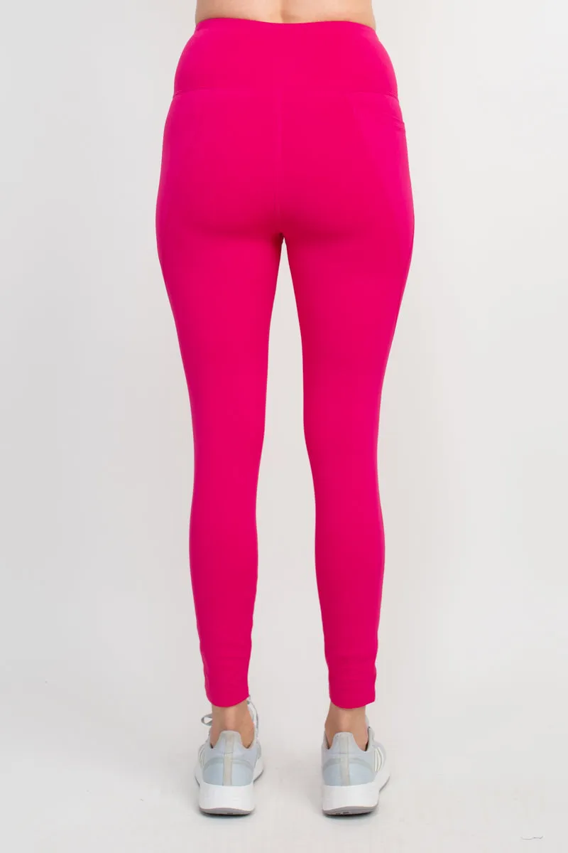 Activology Mid Waist 7-8 Interlock Legging with Side Pocket