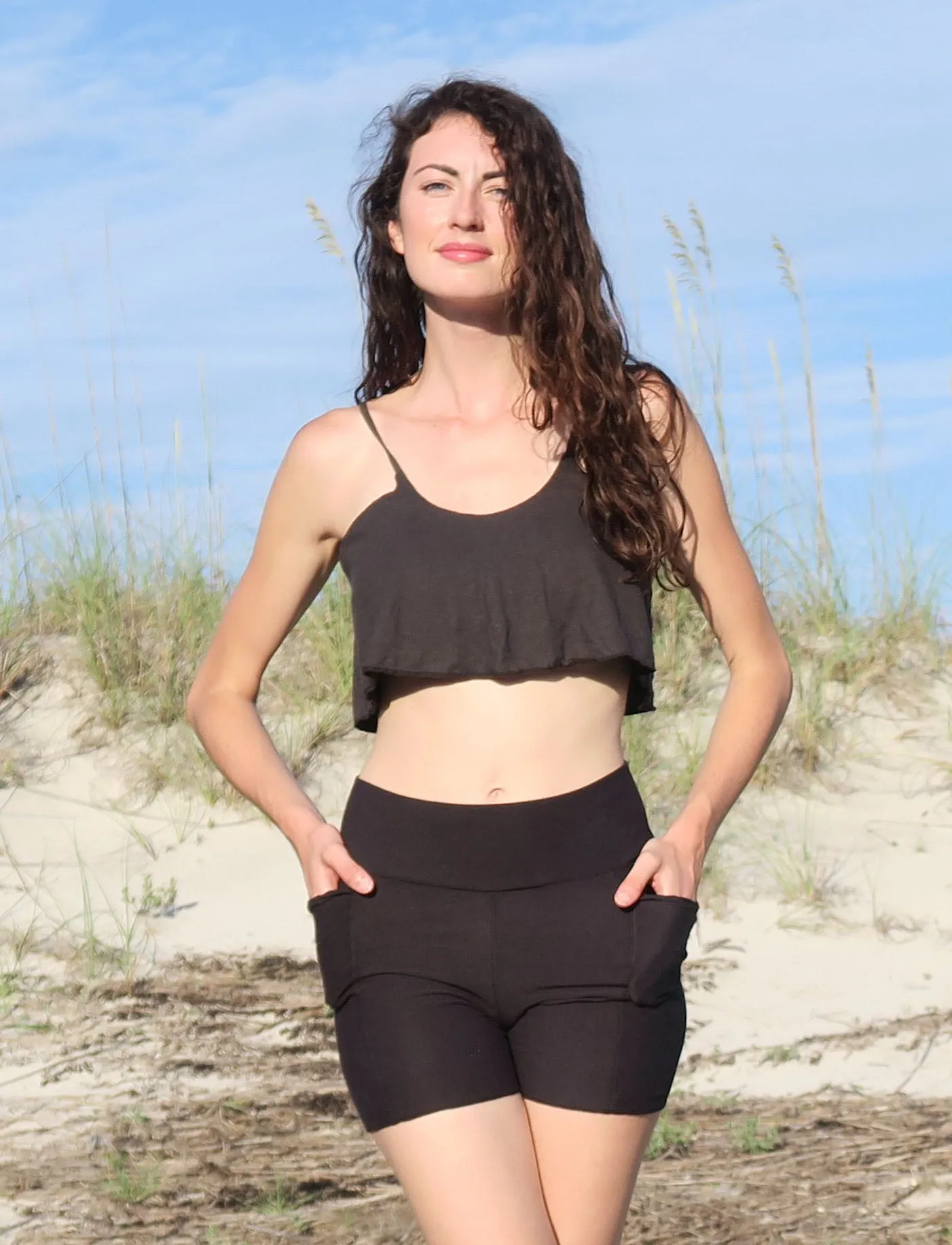 Adjustable Strap Built-in Bra Wanderer Bralette