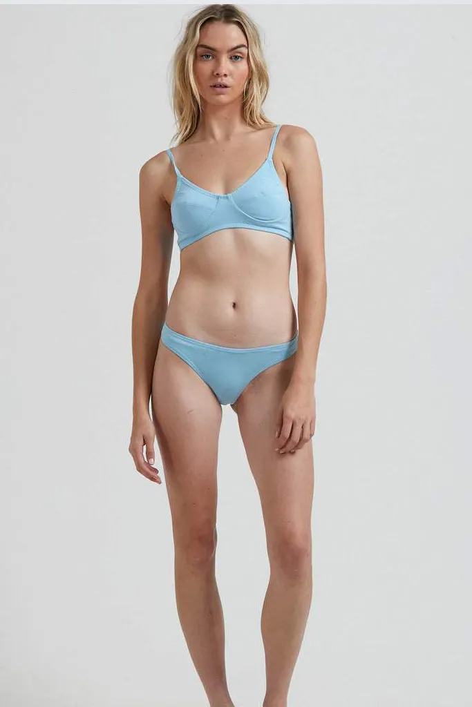 Afends Lolly Hemp Bralette Sky Blue