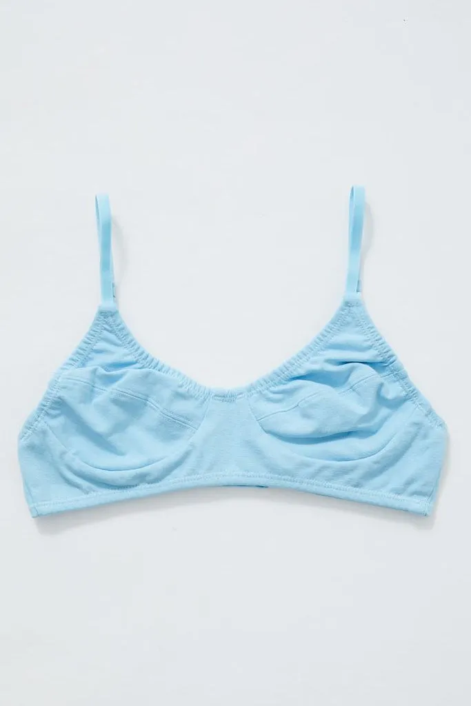 Afends Lolly Hemp Bralette Sky Blue