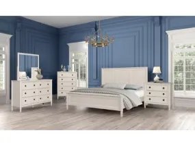 Altamira White Queen 5 Piece Bedroom Set w/Chest (N2)