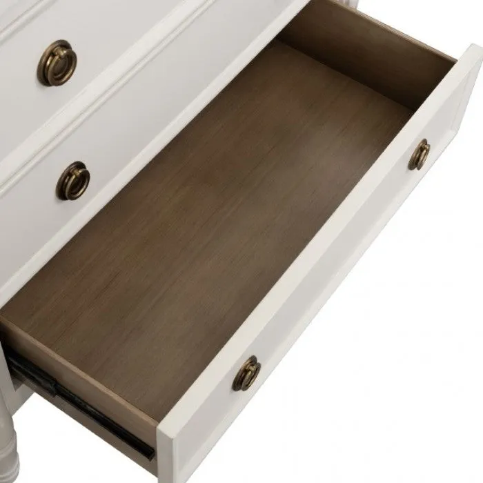 Altamira White Queen 5 Piece Bedroom Set w/Chest (N2)