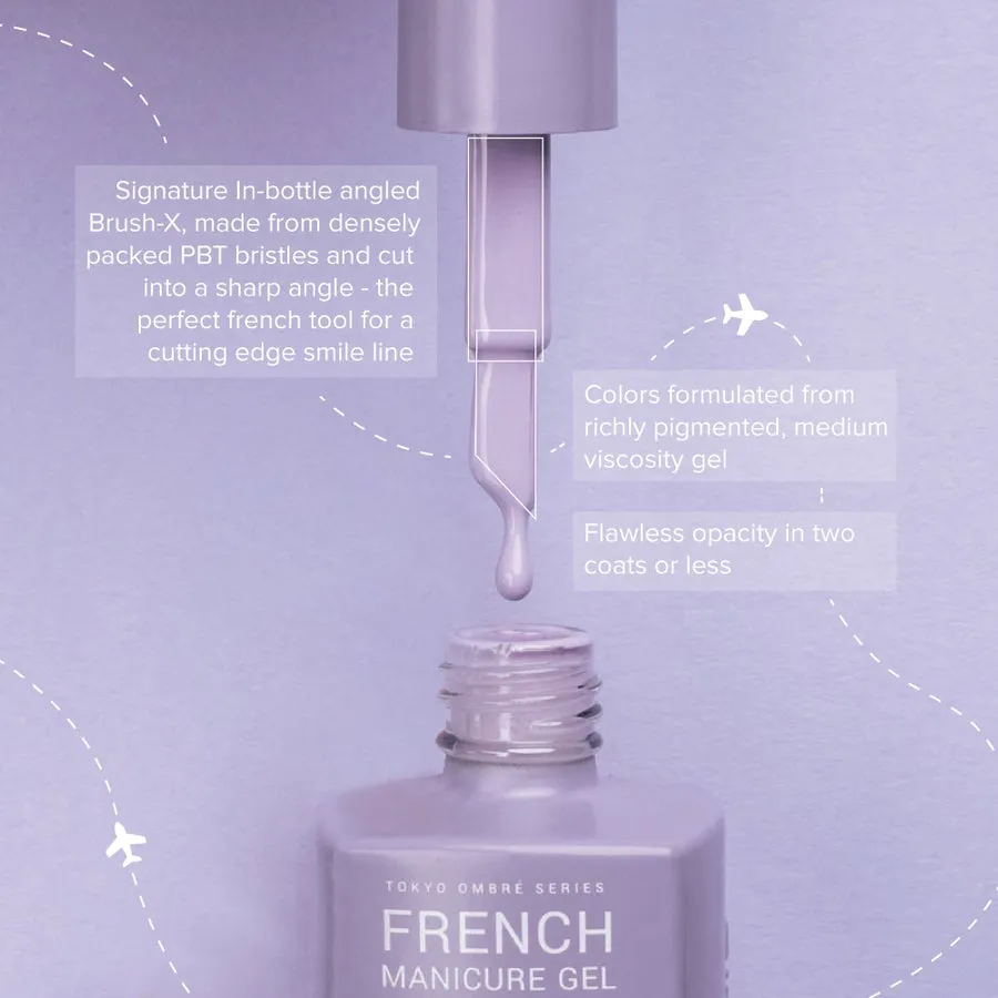 Apres French Manicure Gel Set - Mumbai Ombre