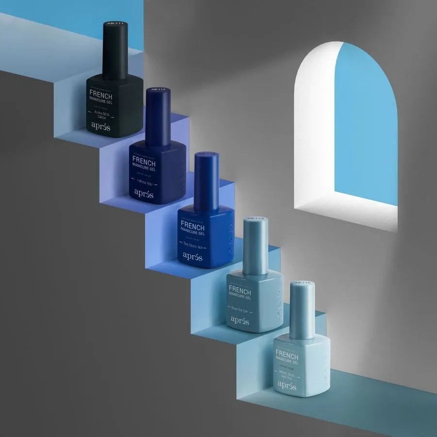 Apres French Manicure Gel Set - Mykonos Ombre
