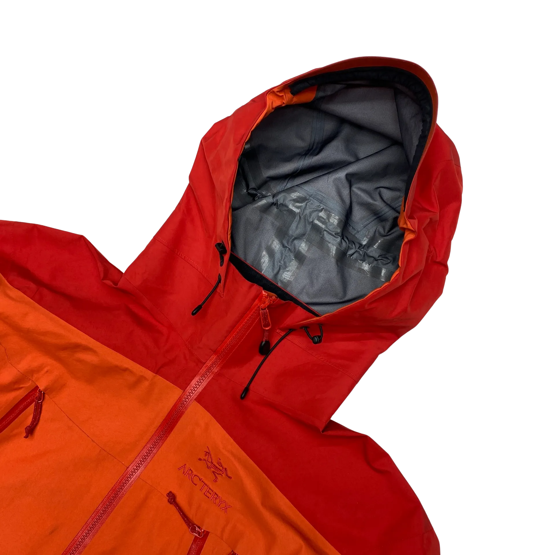 Arcteryx Two Tone Orange Beta SV Goretex Pro Shell Jacket