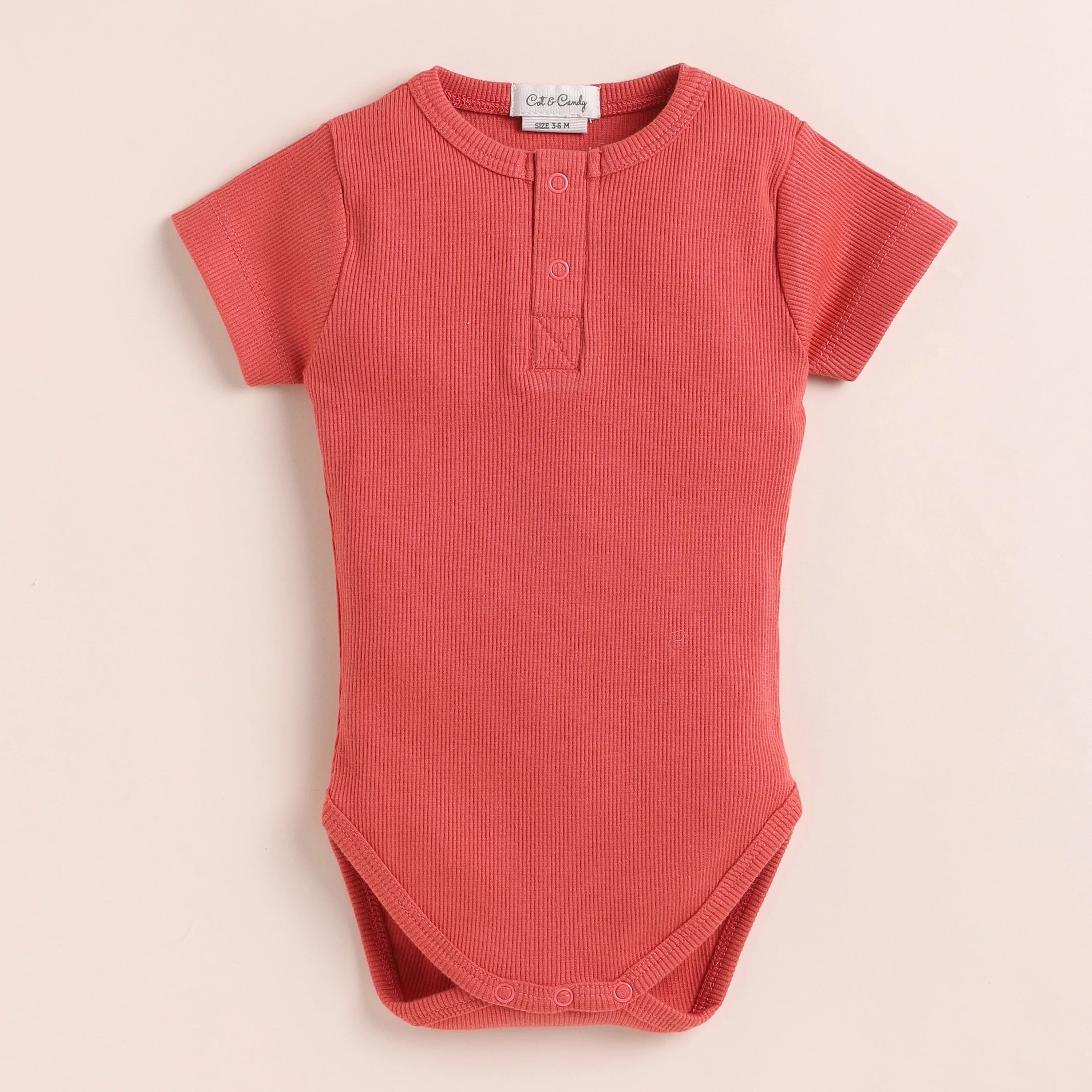 Berry Organic Short Sleeve Bodysuit