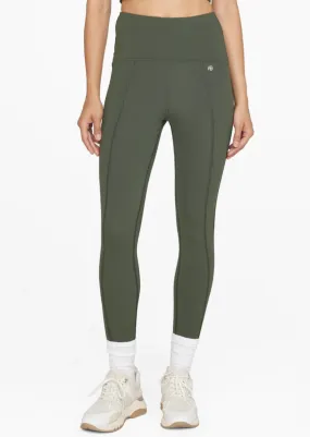 Bran Legging - Dark Olive