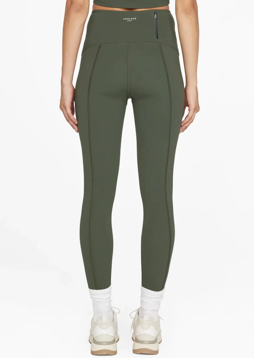 Bran Legging - Dark Olive