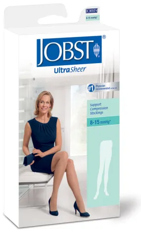 BSN Medical 117256 Jobst Medical Compression Stockings Maternity Pantyhose 8-15mmHg, UltraSheer, Standard Length, Silky Beige Color, Size X-Large