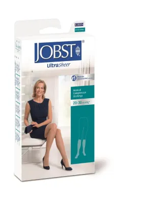 BSN Medical 121503 Jobst Medical Compression Stockings Knee High 20-30 mmHg, UltraSheer, Closed Toe, Standard Length, X-Large Size, Natural Color