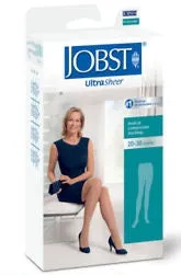 BSN Medical 121535 Jobst Medical Compression Stockings Maternity Pantyhose  20-30 mmHg, UltraSheer, Standard Length, Small Size, Natural Color