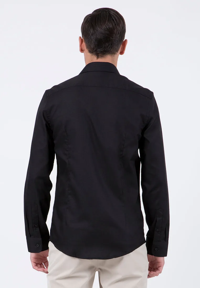 Career Office Black Shirt