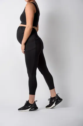 Carter Crop Leggings Black