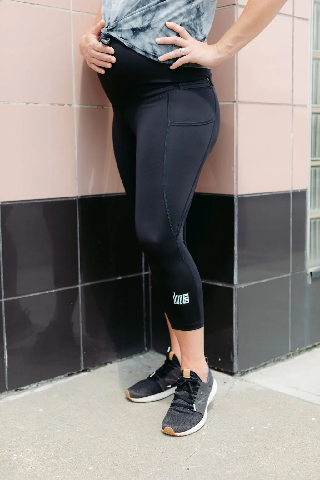 Carter Crop Leggings Black