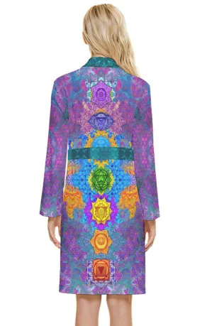Chakra Awakening Velvet Robe