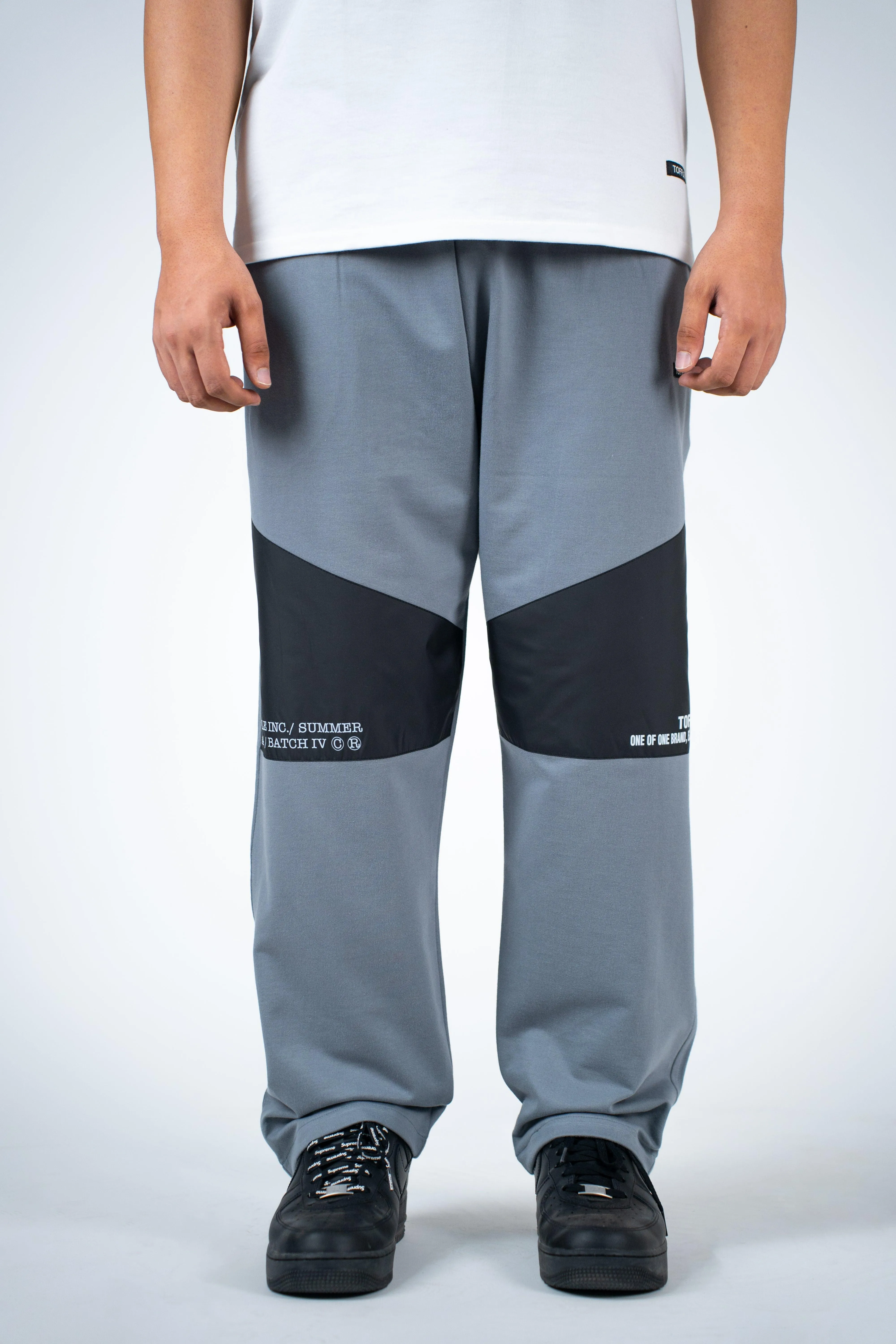 Charcoal Knee Blast Jogger