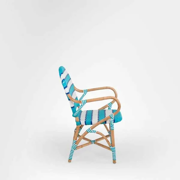 Classic French Bistro Cane & Wicker Furniture - Coffee Chair - Sloven