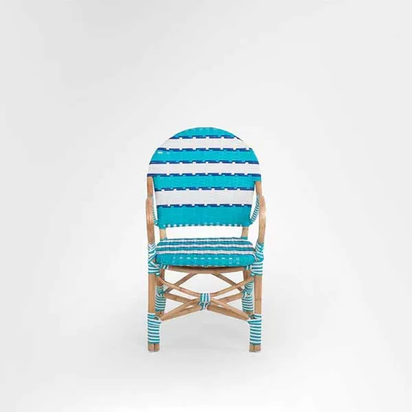 Classic French Bistro Cane & Wicker Furniture - Coffee Chair - Sloven