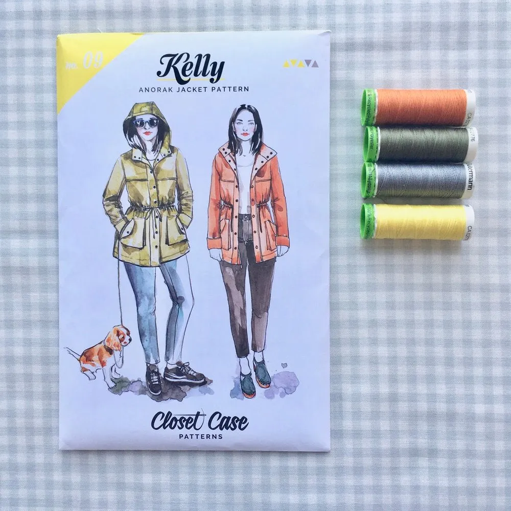 Closet Core Patterns, Kelly Anorak Pattern