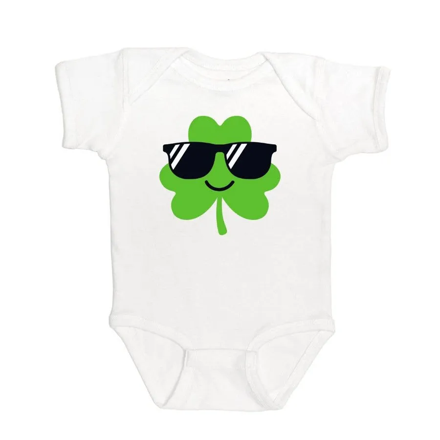 Cool Clover Short Sleeve Bodysuit - St. Patrick's Day Baby