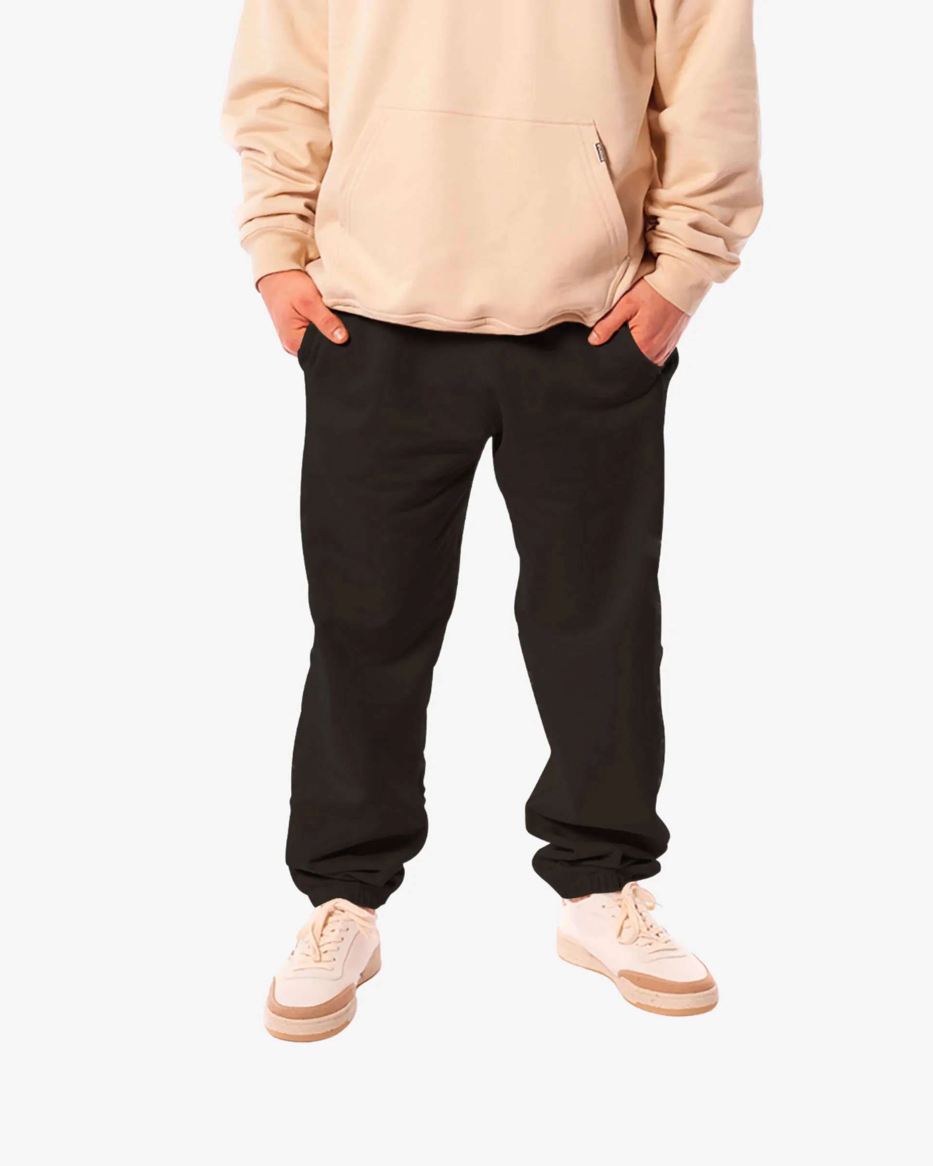 COTTON CLOUD JOGGER - NEGRO