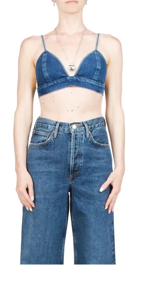 Denim Bralette