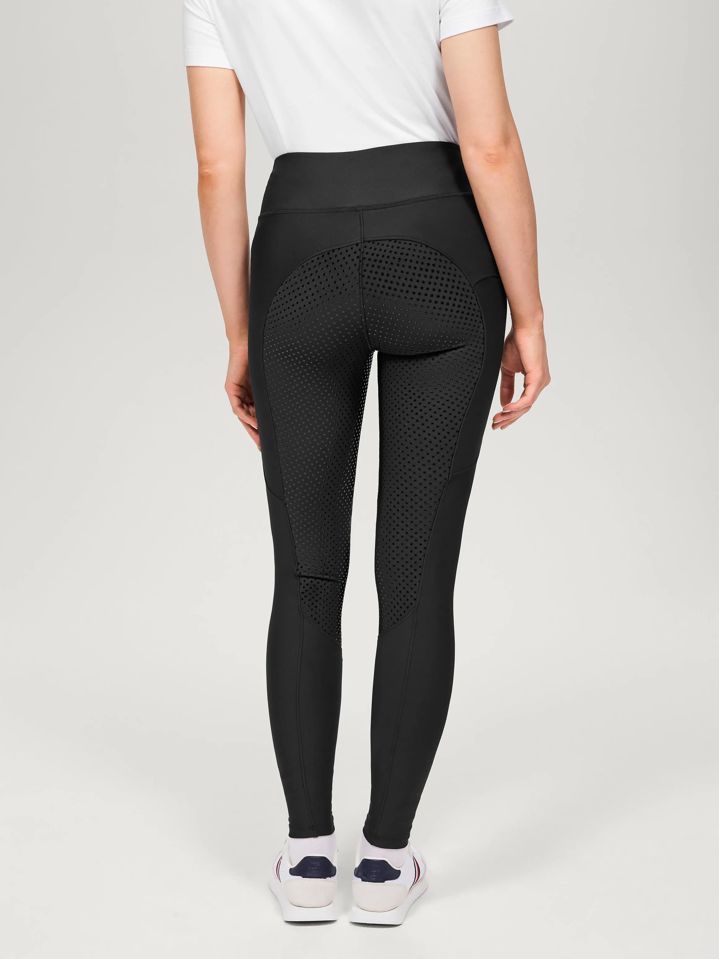 Devon Riding Full Grip Leggings BLACK