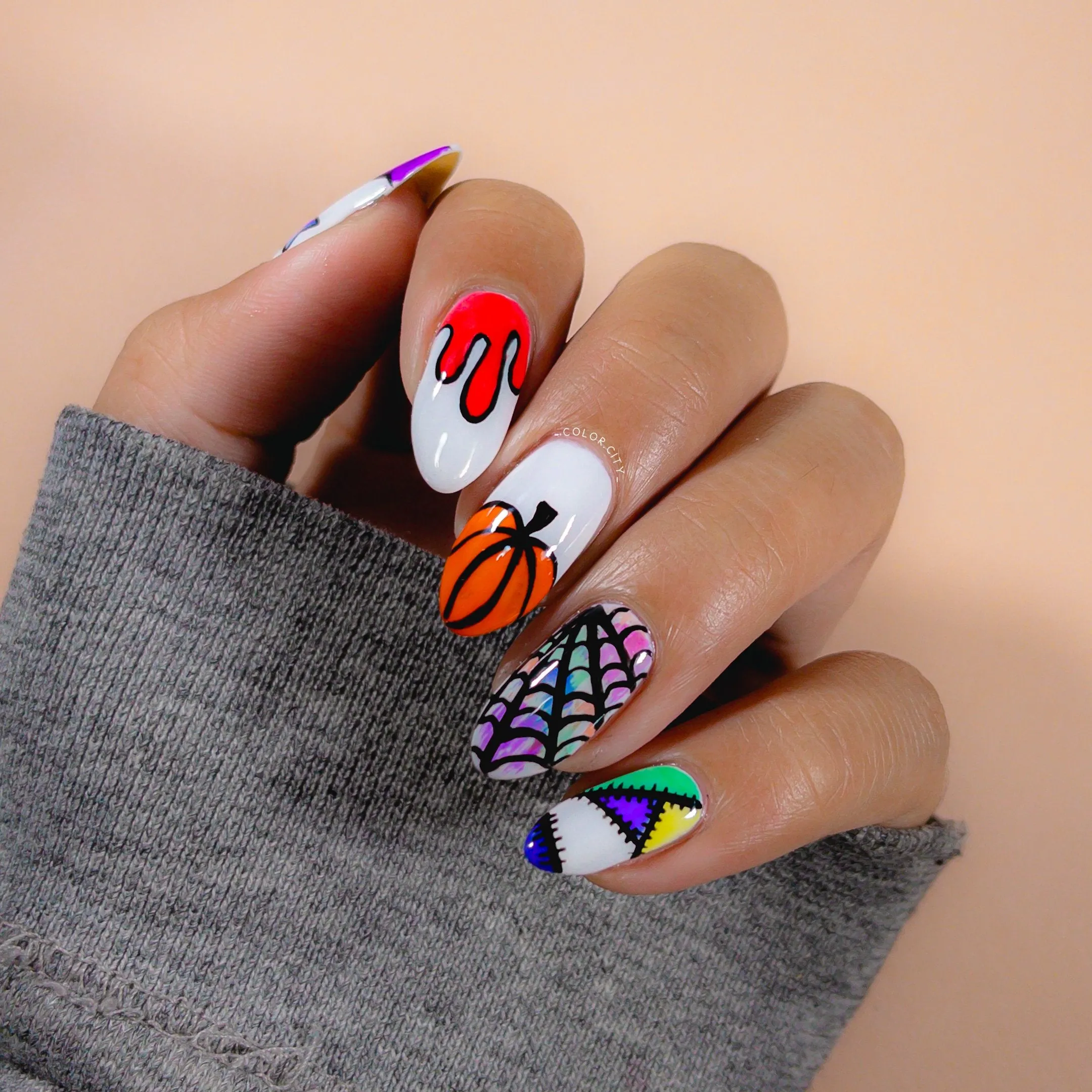 Disappearing Ink - Thermal Nail Polish - Clearly Rainbows Collection