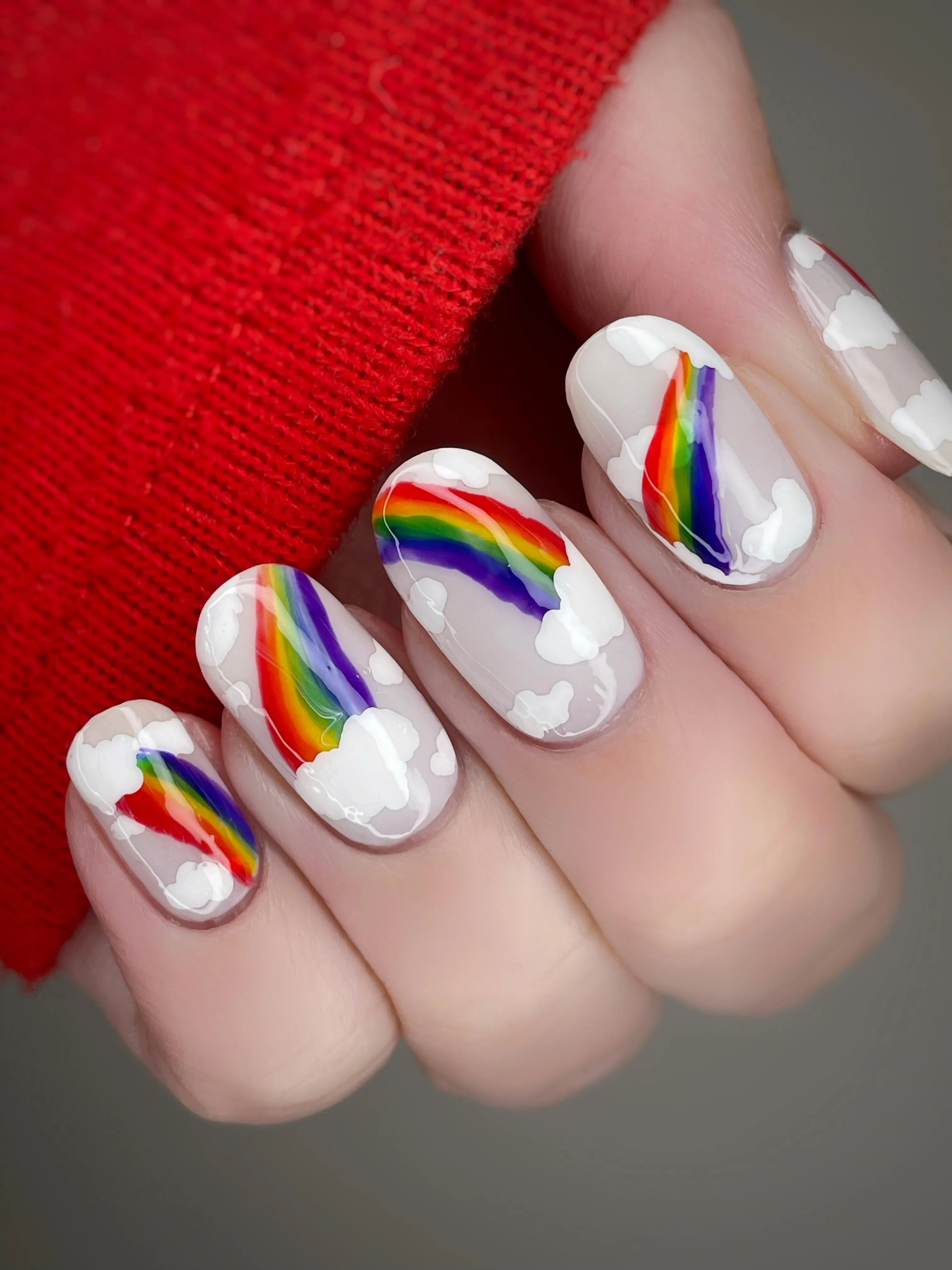 Disappearing Ink - Thermal Nail Polish - Clearly Rainbows Collection