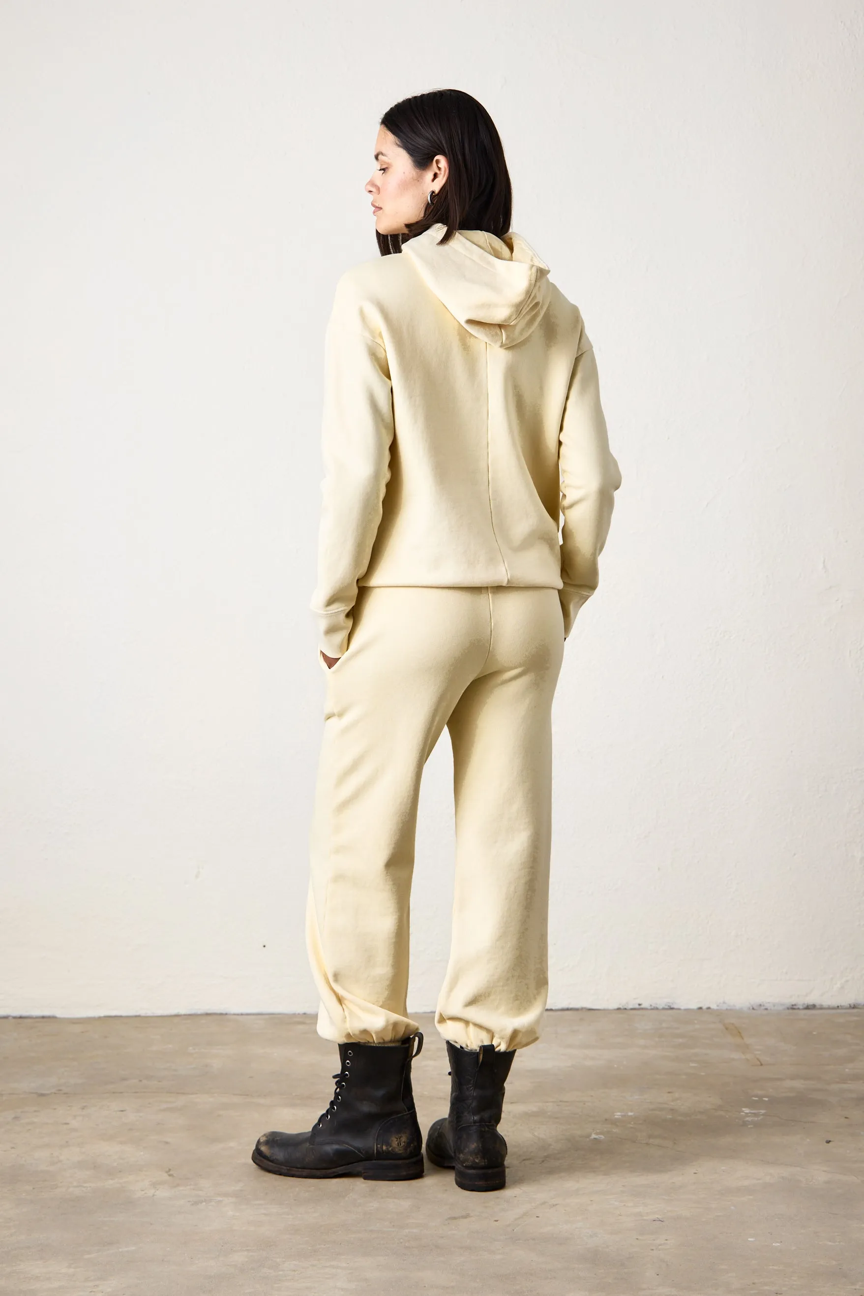 ELLIS FRENCH TERRY HOODY / LEMONADE