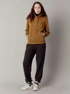 Evie Women's GOTS Organic Cotton Jogger | Khaki Melange