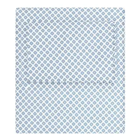 French Blue Diamonds Sheet Set 2 (Fitted & Pillow Cases)