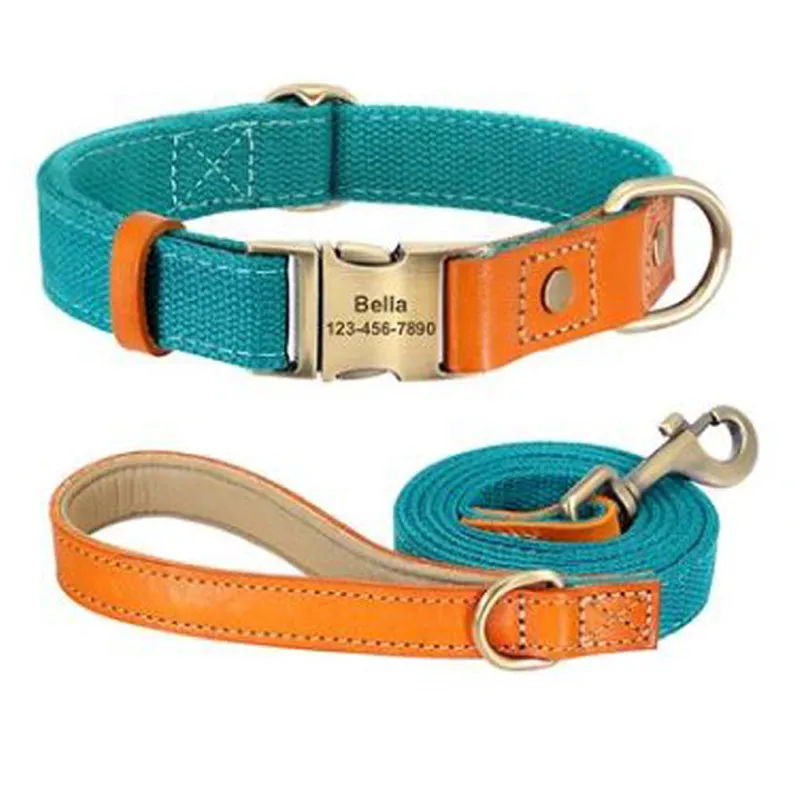 French Bulldog No Pull Collar Harness Leash Set (WS0223)