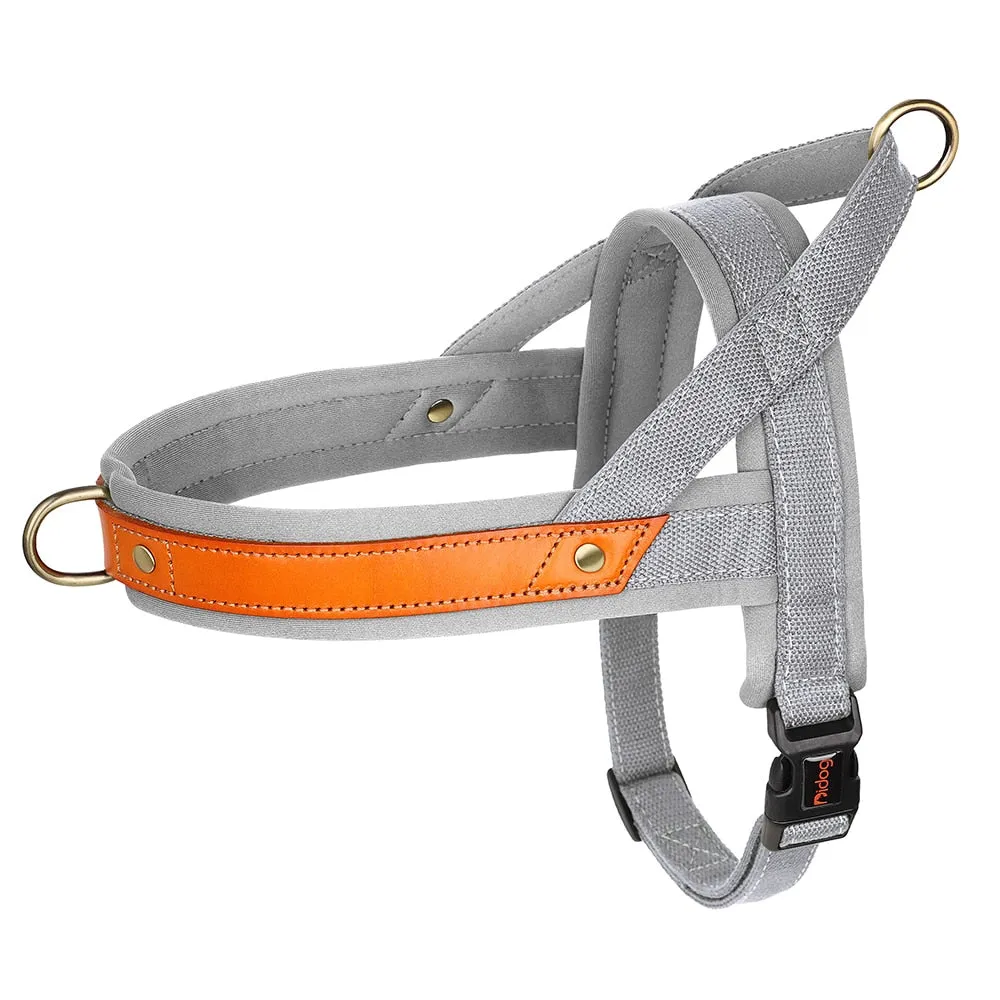 French Bulldog No Pull Collar Harness Leash Set (WS0223)