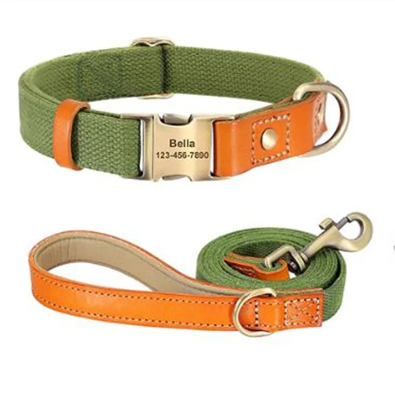 French Bulldog No Pull Collar Harness Leash Set (WS0223)